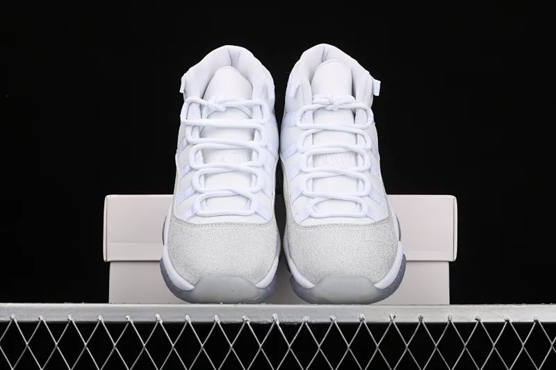 All categories Air Jordan Jordan series basketball shoes Air Jordan 11 Air Jordan 11 Metallic Silver AJ11 Joe 11 Swarovski Starry AR0715-100